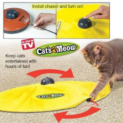 4 Speeds Cat Toy Undercover Mouse Fabric Cat's Meow Interactive Electronic Toy Creative Pet Puppy Toy Cat supplies