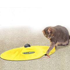 4 Speeds Cat Toy Undercover Mouse Fabric Cat's Meow Interactive Electronic Toy Creative Pet Puppy Toy Cat supplies
