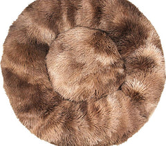 Round Plush Pet Winter Warm Pet Cat Litter Dog Bed Cat Mat Pet Supplies Dog Kennel Cat Litter