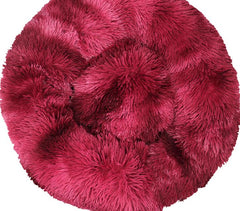Round Plush Pet Winter Warm Pet Cat Litter Dog Bed Cat Mat Pet Supplies Dog Kennel Cat Litter